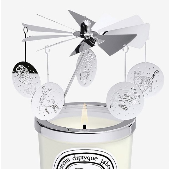 diptyque Other Diptyque Silvertoned Candle Carousel Poshmark